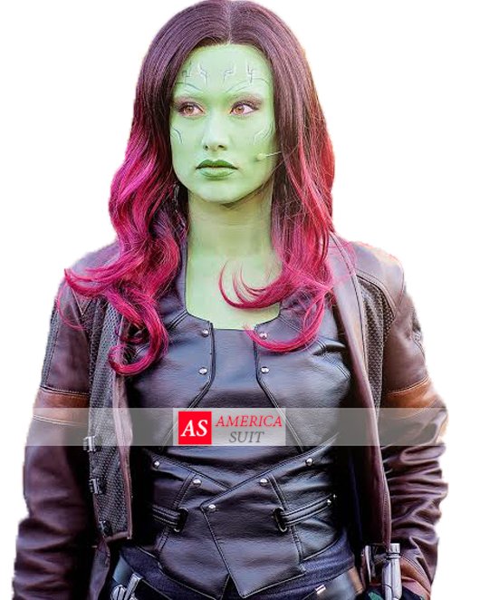 Zoe Saldana Guardians of the Galaxy Coat Zoe Saldana Guardians of the Galaxy Coat