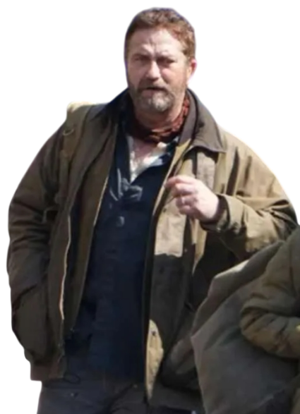 Gerard Butler Cotton Jacket