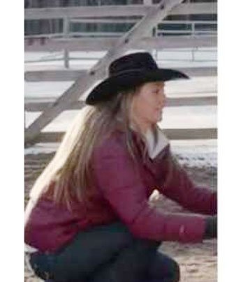 Heartland Amber Marshall Burgundy Jacket Heartland-Amber-Marshall-Burgundy-Jacket