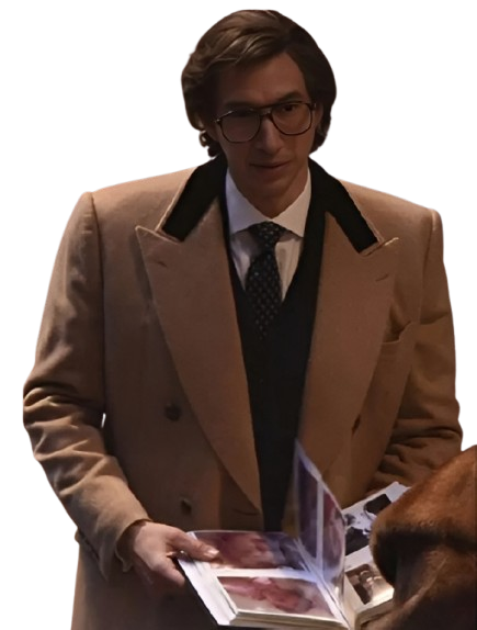 House Of Gucci Adam Driver Brown Trench Coat House Of Gucci Adam Driver Brown Trench Coat