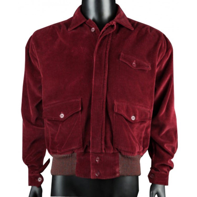 Jack Nicholson Shining Movie Red Corduroy Jacket jack-torrance-jacket