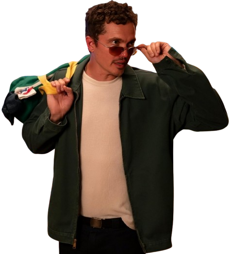 Karl Glusman Eenie Meanie Green Cotton Jacket Karl Glusman Green Cotton Jacket