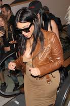 kim Kardashian Brown Distressed Leather Jackets For Women kim-kardashian-brown-leather-jacket