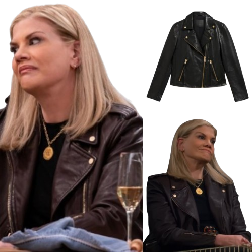 Kristen Johnston Leanne Carol Black Jacket