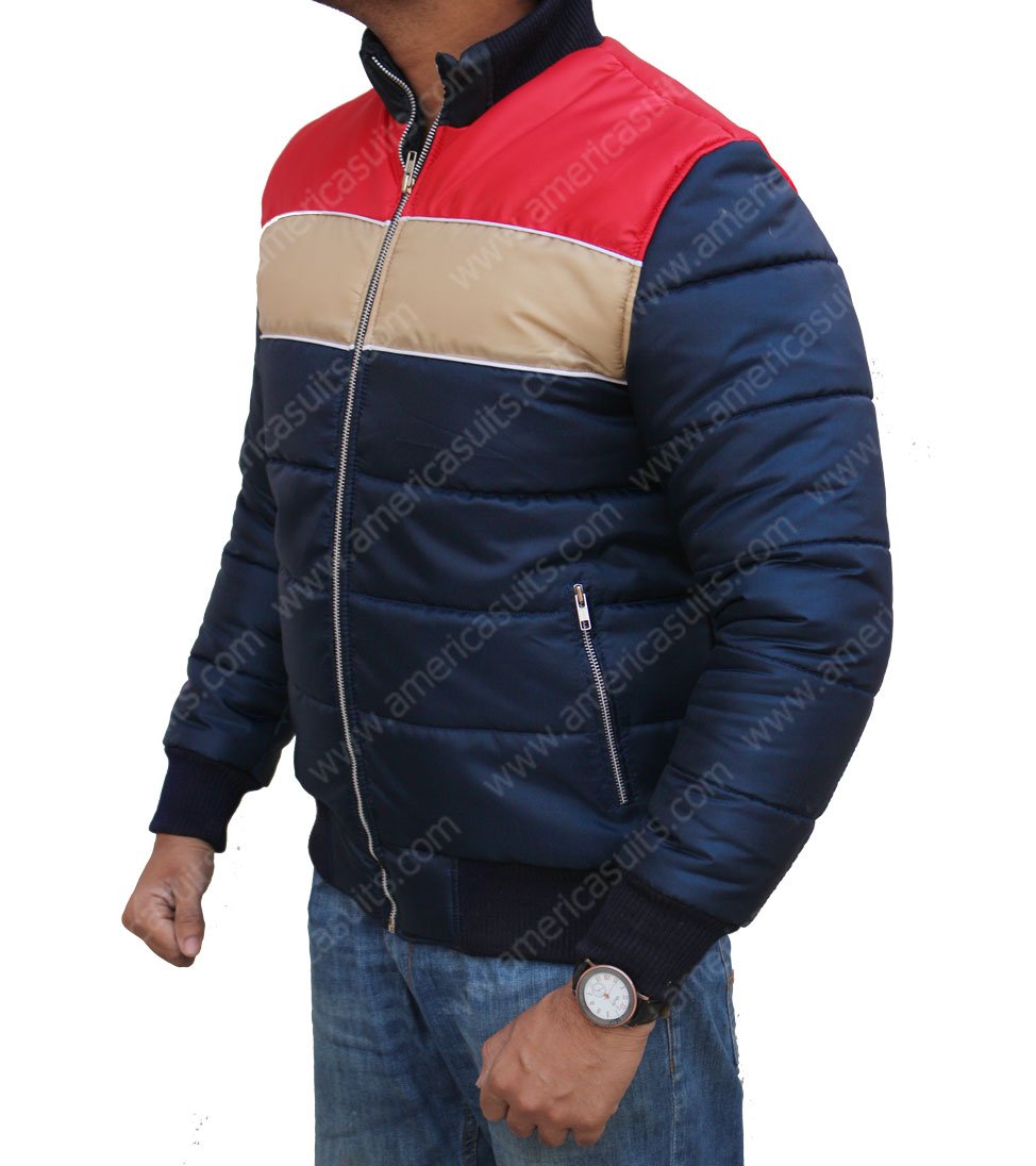 Tyler Locke Blue Puffer Jacket Tyler Locke Blue Puffer Jacket