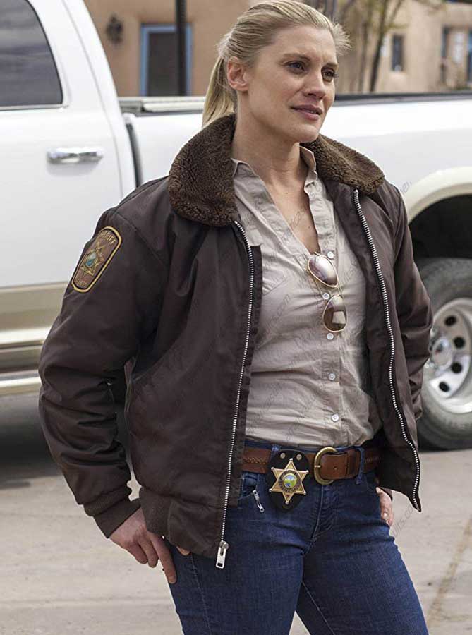 shearling bomber jacket