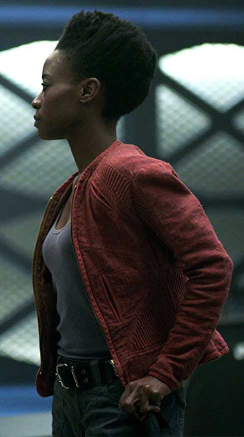 Lost In Space Sibongile Mlambo Jacket Lost-In-Space-Angela-red-Jacket