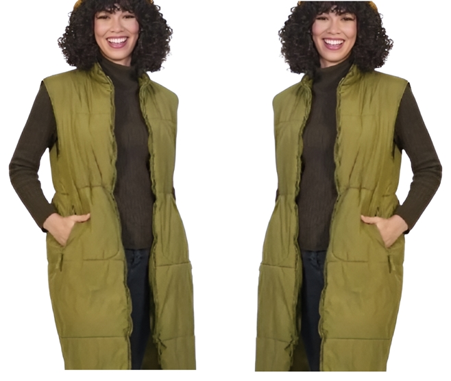 Love in the Clouds Alexis Zollicoffer Green Vest Love in the Clouds Alexis Zollicoffer Green Vest