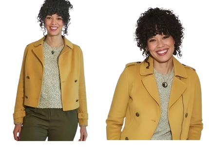Love In The Clouds Alexis Zollicoffer Mustard Jacket Love In The Clouds Alexis Zollicoffer Mustard Jacket