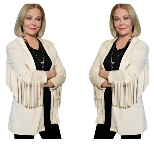 Love in the Clouds Gail O Grady Fringe Blazer Love in the Clouds Gail O Grady Fringe Blazer