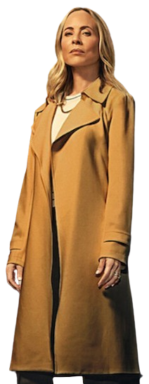 Mae Buckley The Waterfront Maria Bello Trench Coat