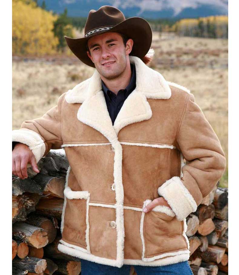 Marlboro-Man-Shearling-Suede-Leather-Jacket