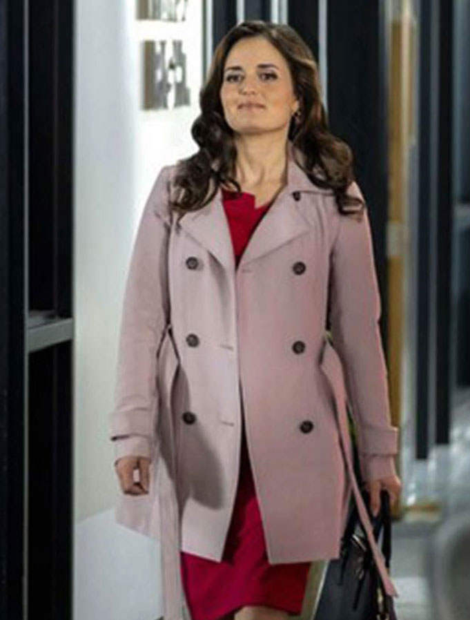 Matchmaker Mysteries Angie Dove Coat Danica-McKellar-Matchmaker-Mysteries-A-Fatal-Romance-Coat
