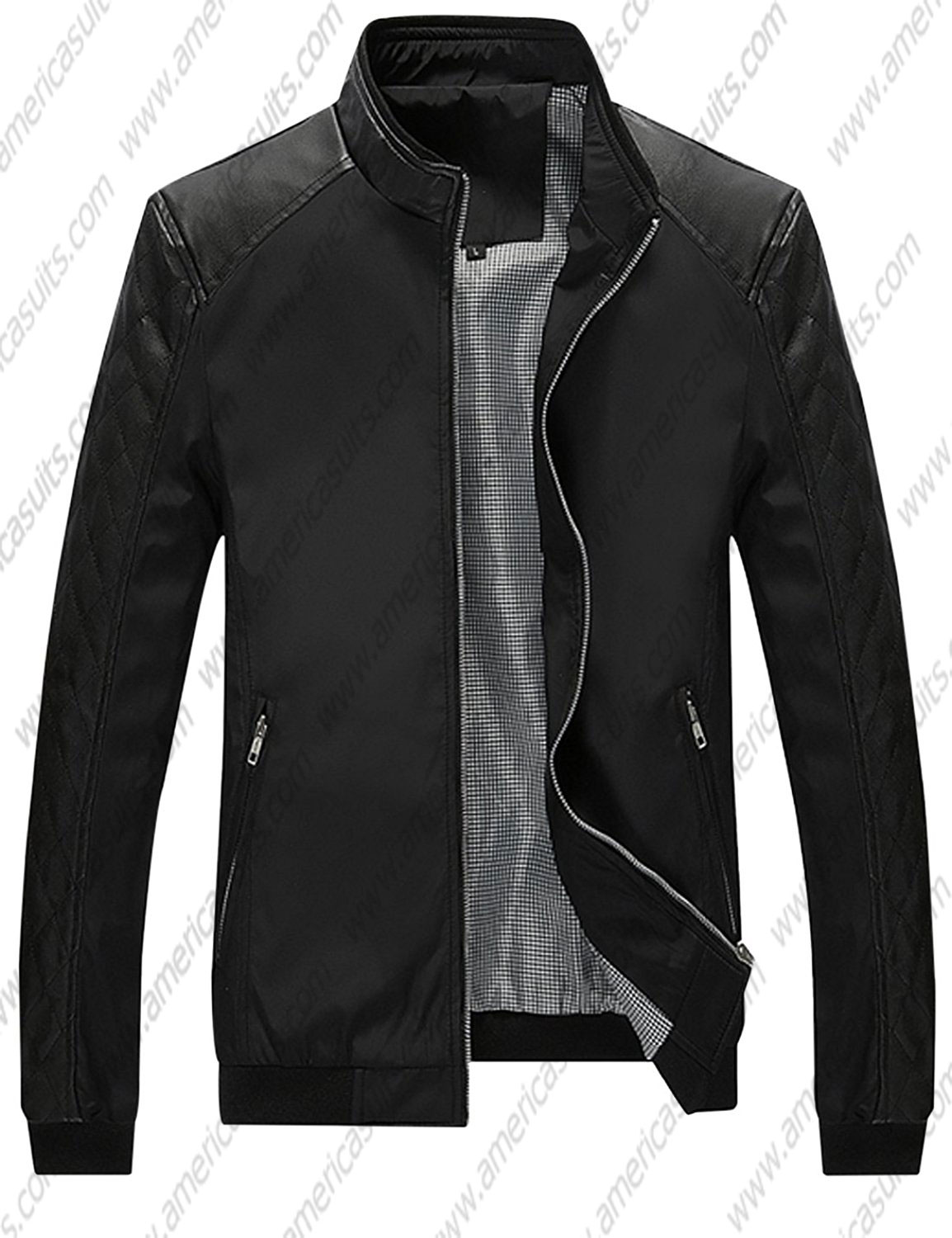 stand up collar jacket