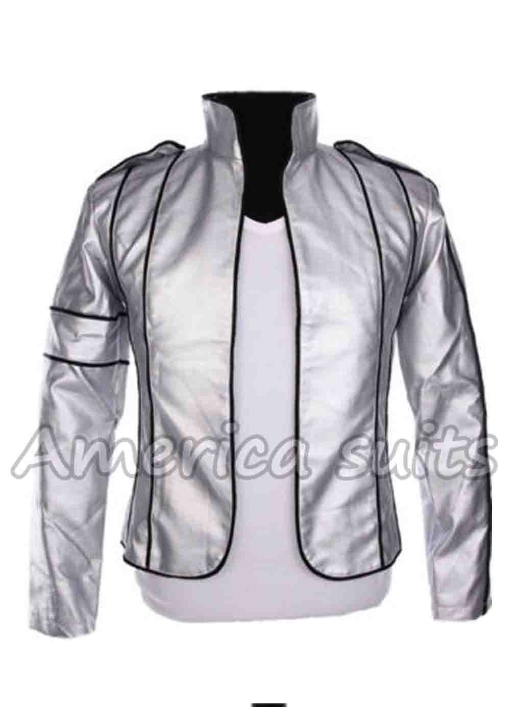 Michael Jackson Heal The World Concert Silver Jacket