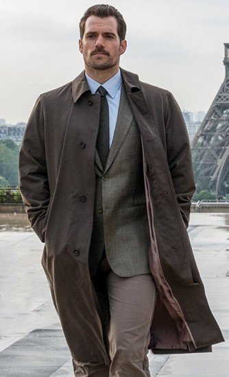 Mission Impossible 6 Fallout Henry Cavil Trench Brown Coat Mission_Impossible_Fallout_Henry_Cavill_Brown_Trench_Coat