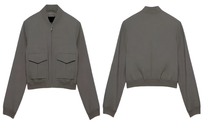 My Secret Santa Alexandra Breckenridge Grey Jacket My Secret Santa Alexandra Breckenridge Grey Jacket