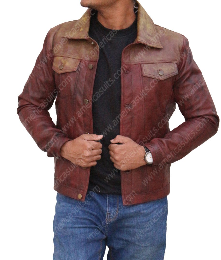 Pain And Glory Asier Etxeandia Leather Jacket asier-etxeandia-waxed-leather-jacket