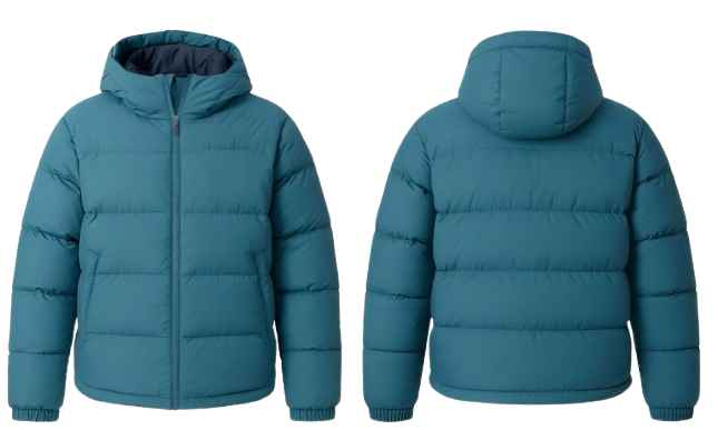 Parachute Aubrey Kingsbury Blue Hooded Jacket Parachute Aubrey Kingsbury Blue Hooded Jacket