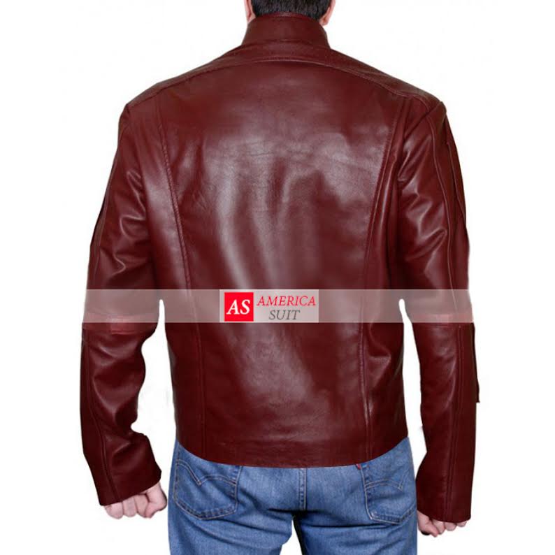 Starlord Peter Quill Red Leather Jacket Starlord Peter Quill Red Leather Jacket