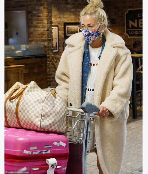 fuzzy teddy bear coat