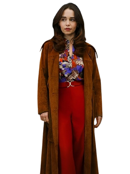 Ponies Haley Emilia Clarke Suede Coat Ponies Haley Emilia Clarke Suede Coat