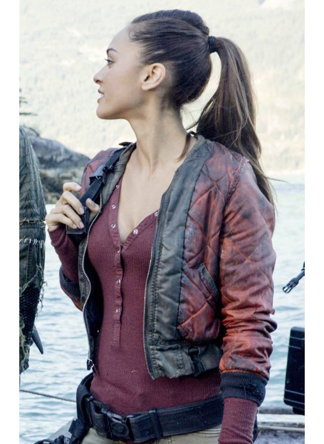 Raven Reyes The 100 Bomber Jacket Raven Reyes The 100 Bomber Jacket