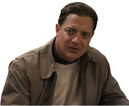 Rental Family 2025 Brendan Fraser Beige Cotton Jacket