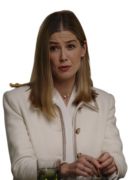 Now You See Me 3 Rosamund Pike White Coat