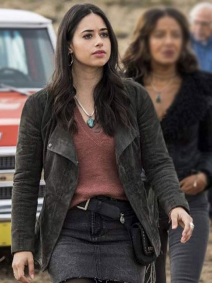 Roswell, New Mexico Liz Ortecho Black Jacket Roswell-New-Mexico-Jeanine-Mason-Jacket