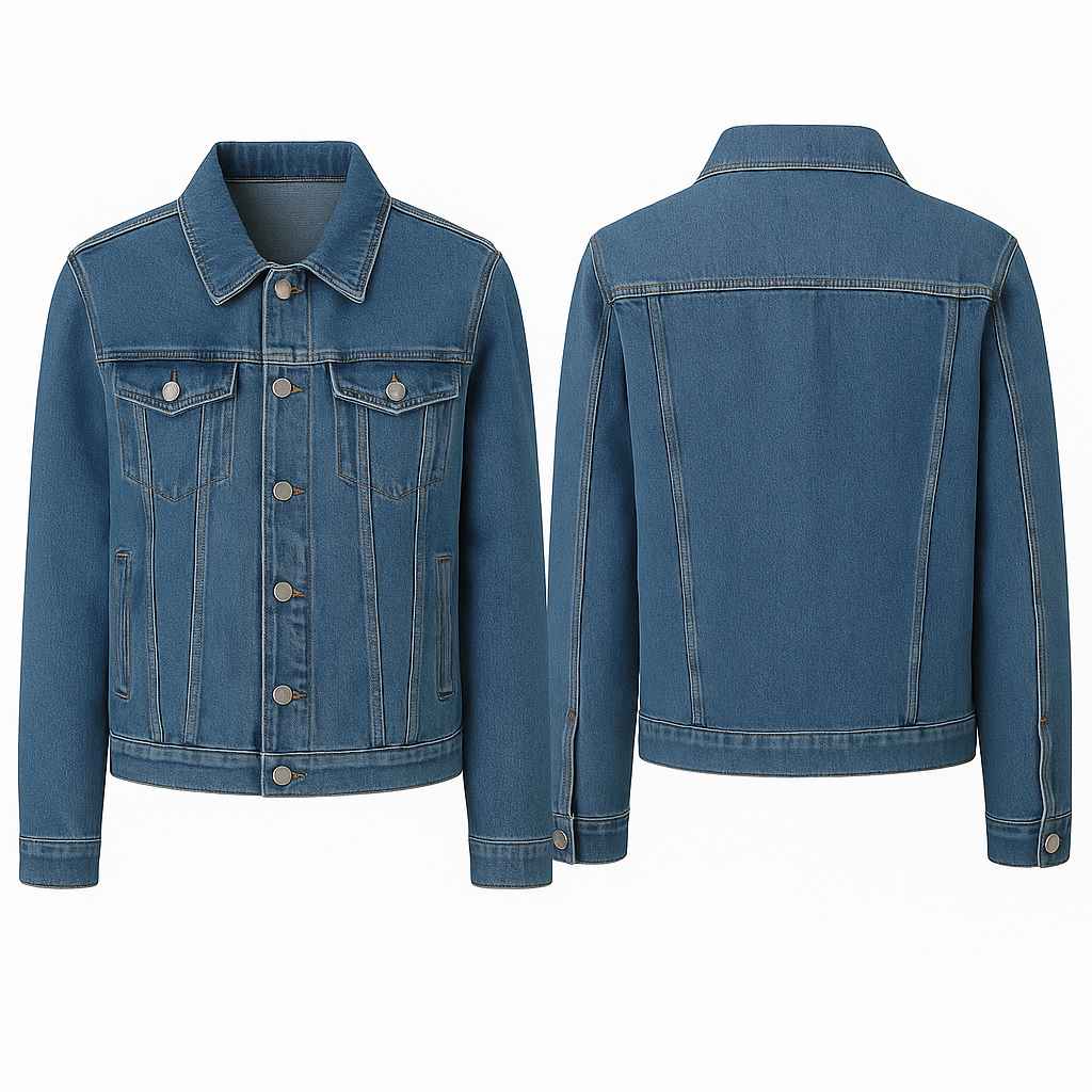 Run Away Ellie de Lange Blue Denim Jacket Run Away Ellie de Lange Blue Denim Jacket