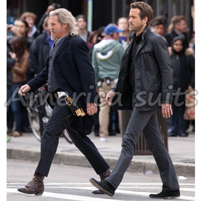 ryan reynolds leather jacket