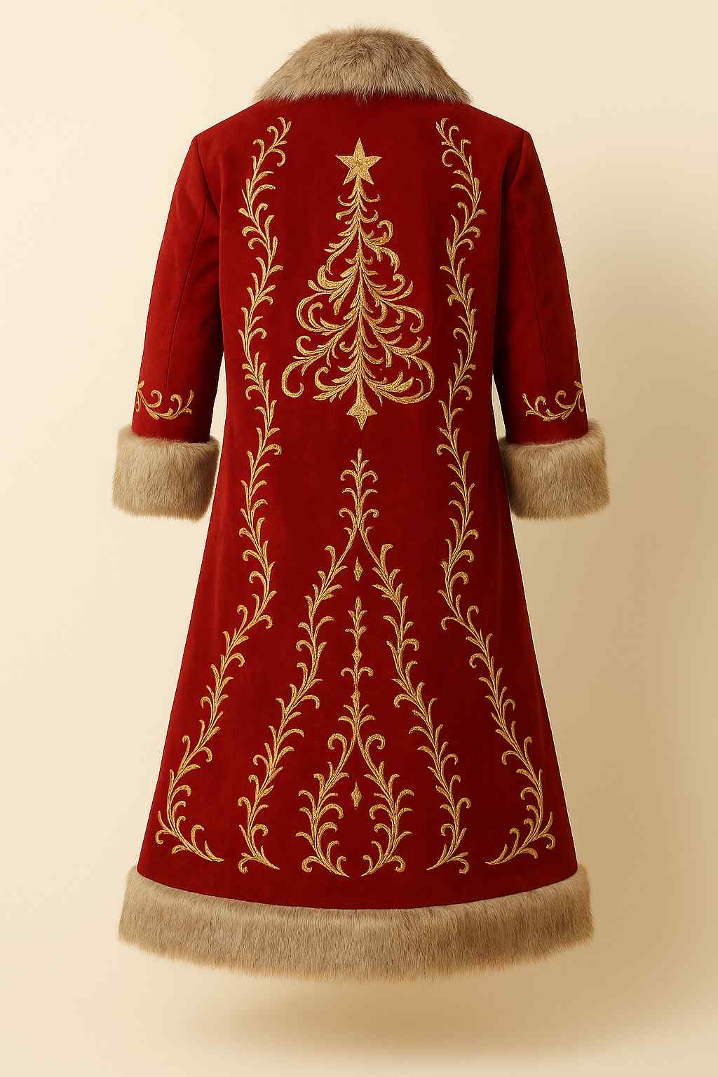 Santa Claus Golden Costume