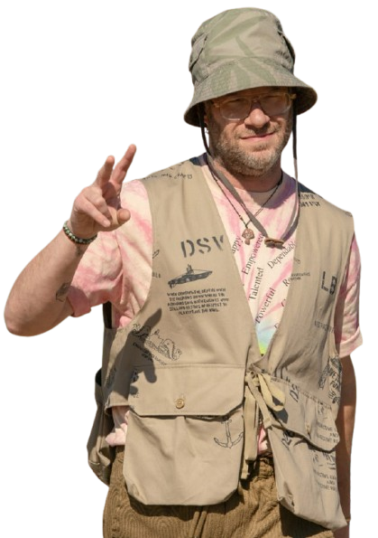 Platonic S02 Seth Rogen Brown Vest
