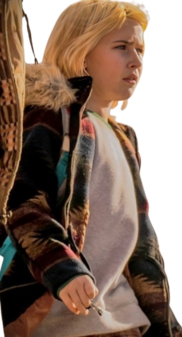 Ana Sophia Heger She Rides Shotgun Fur Hooded Jacket