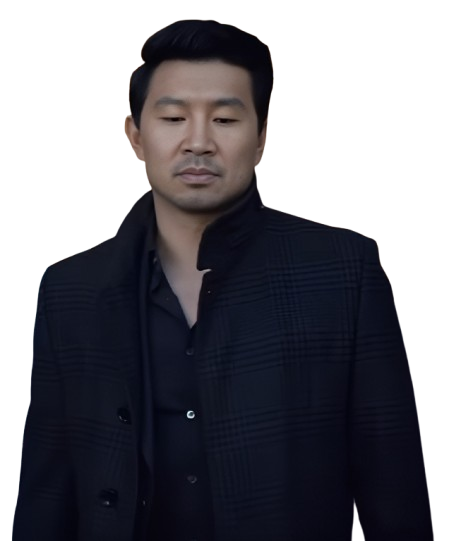 Simu Liu The Copenhagen Test Navy Wool Coat Simu Liu The Copenhagen Test Navy Wool Coat