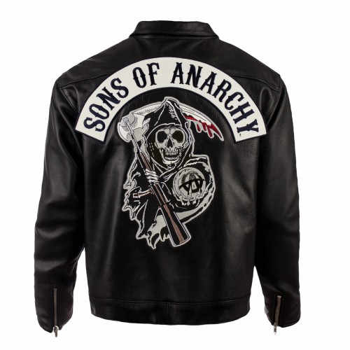Sons Of Anarchy Black Leather Jacket