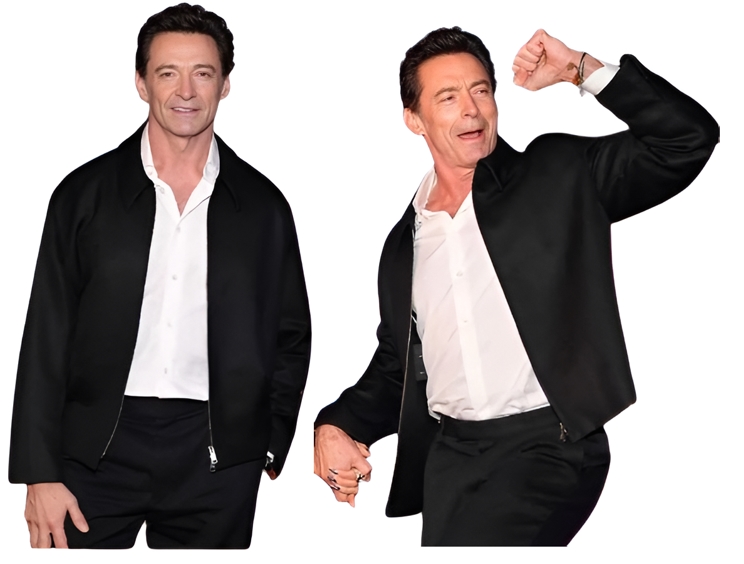 Song Sung Blue 2025 Hugh Jackman Black Jacket Song Sung Blue 2025 Hugh Jackman Black Jacket