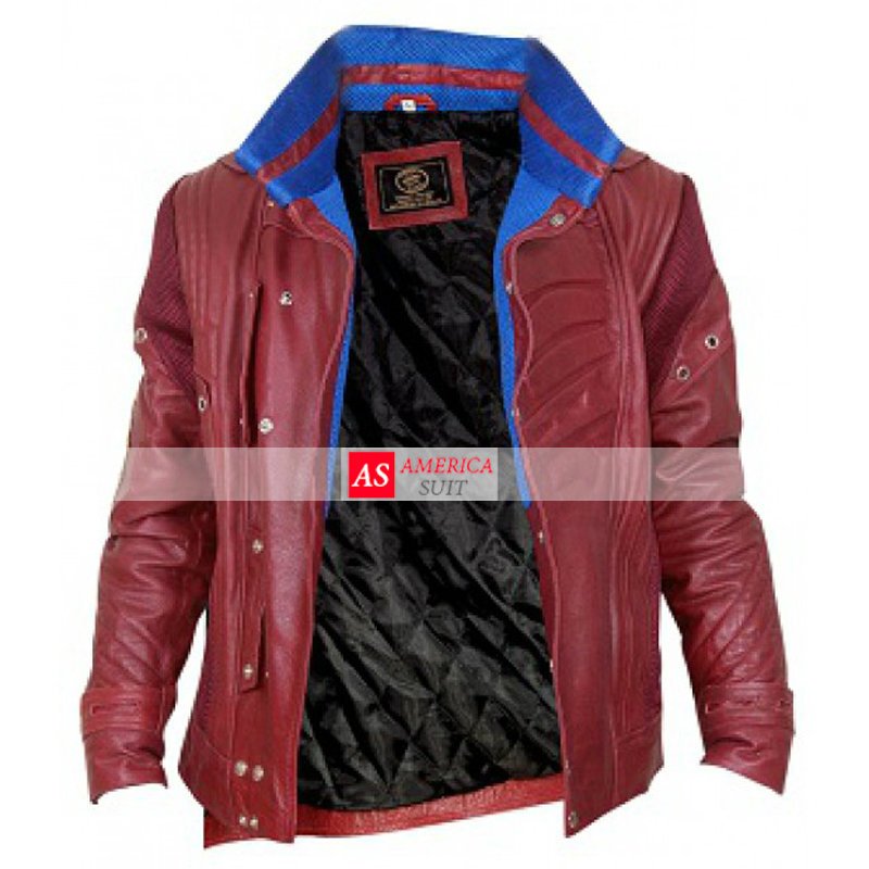 Star Lord Guardians of the Galaxy leather jacket peter-quill-leather-jacket-men