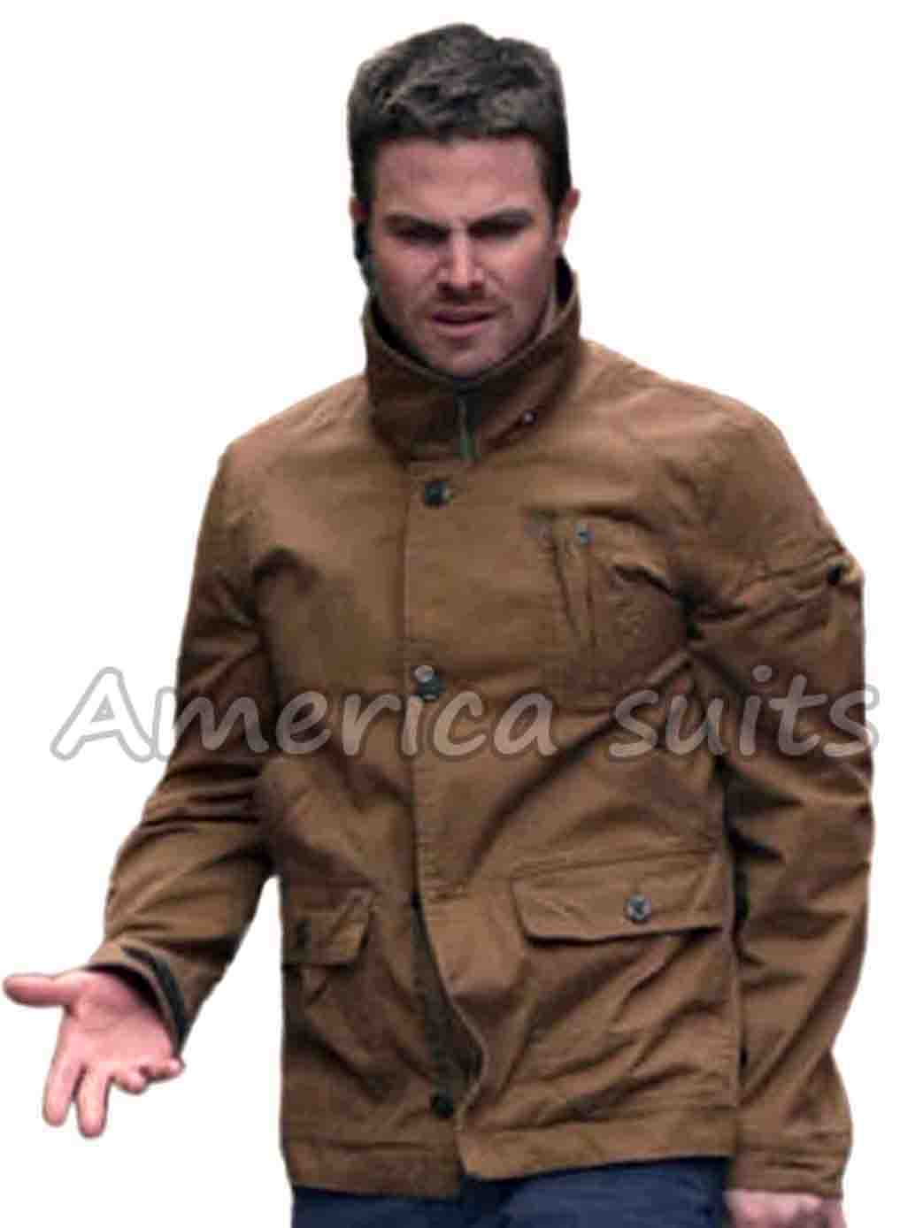 oliver queen coat