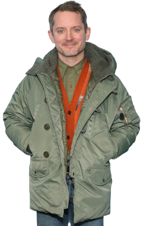 Sundance Film Festival 2025 Elijah Wood Green Jacket