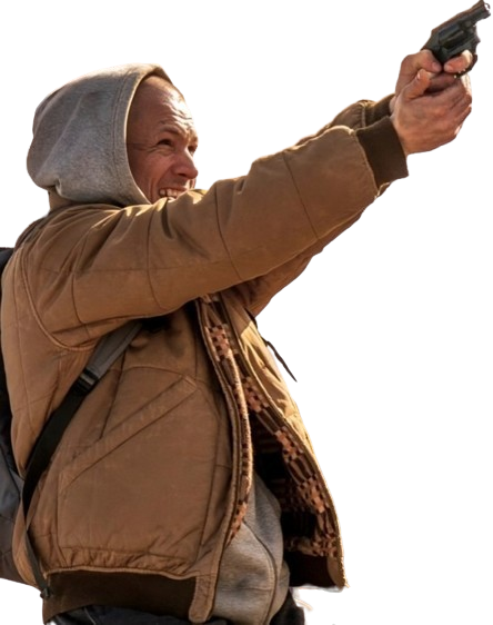 She Rides Shotgun Nate Brown Puffer Jacket