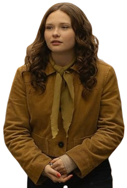 The Family Plan 2 Nina Morgan Cropped Jacket Nina Morgan The Family Plan 2 Cropped Jacket