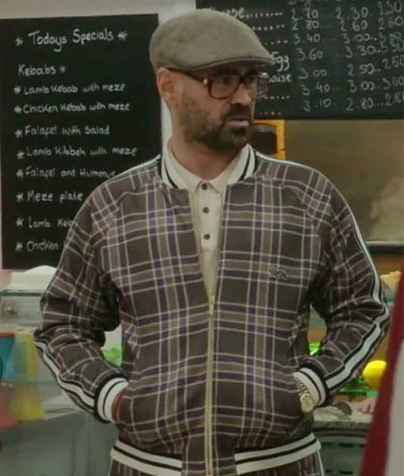 The Gentlemen Colin Farrell Brown Tracksuit The-Gentlemen-Colin-Farrell-Brown-Tracksuit