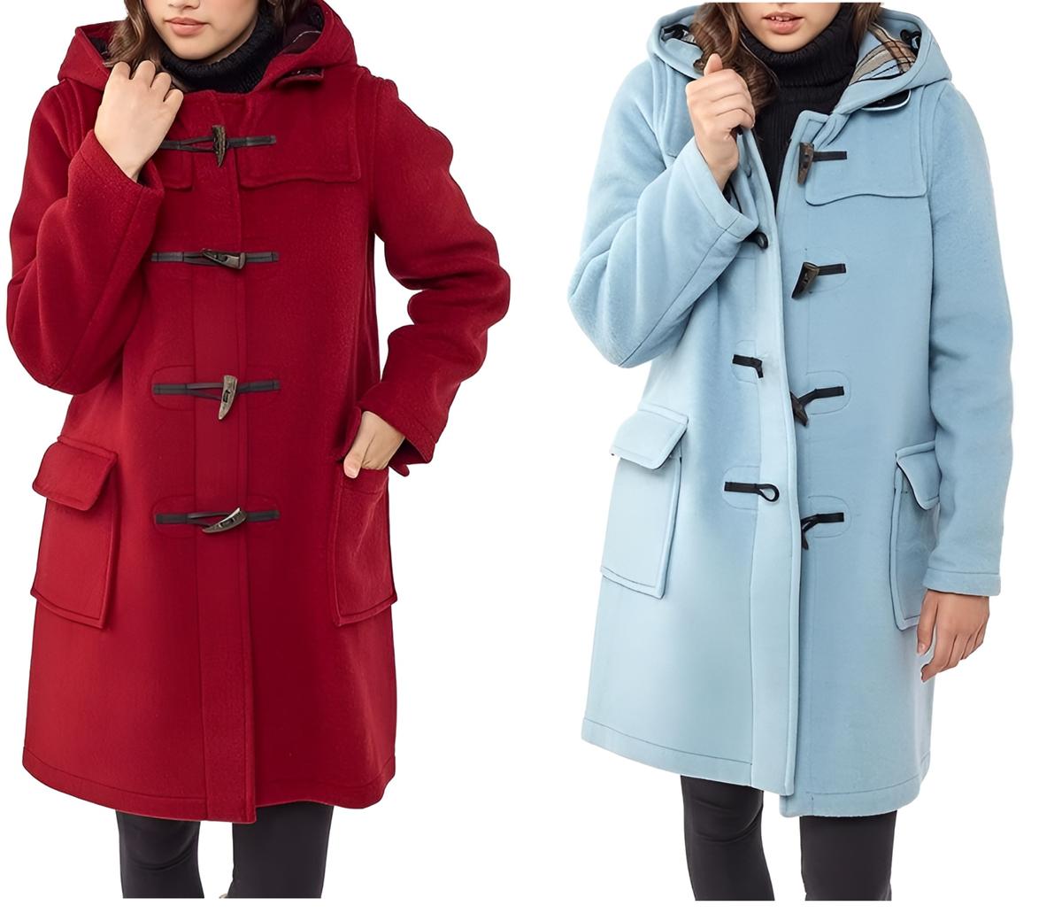Toggle Button Wool Duffle Coat Toggle Button Wool Duffle Coat