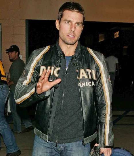 Tom Cruise Ducati Meccanica Leather Jacket