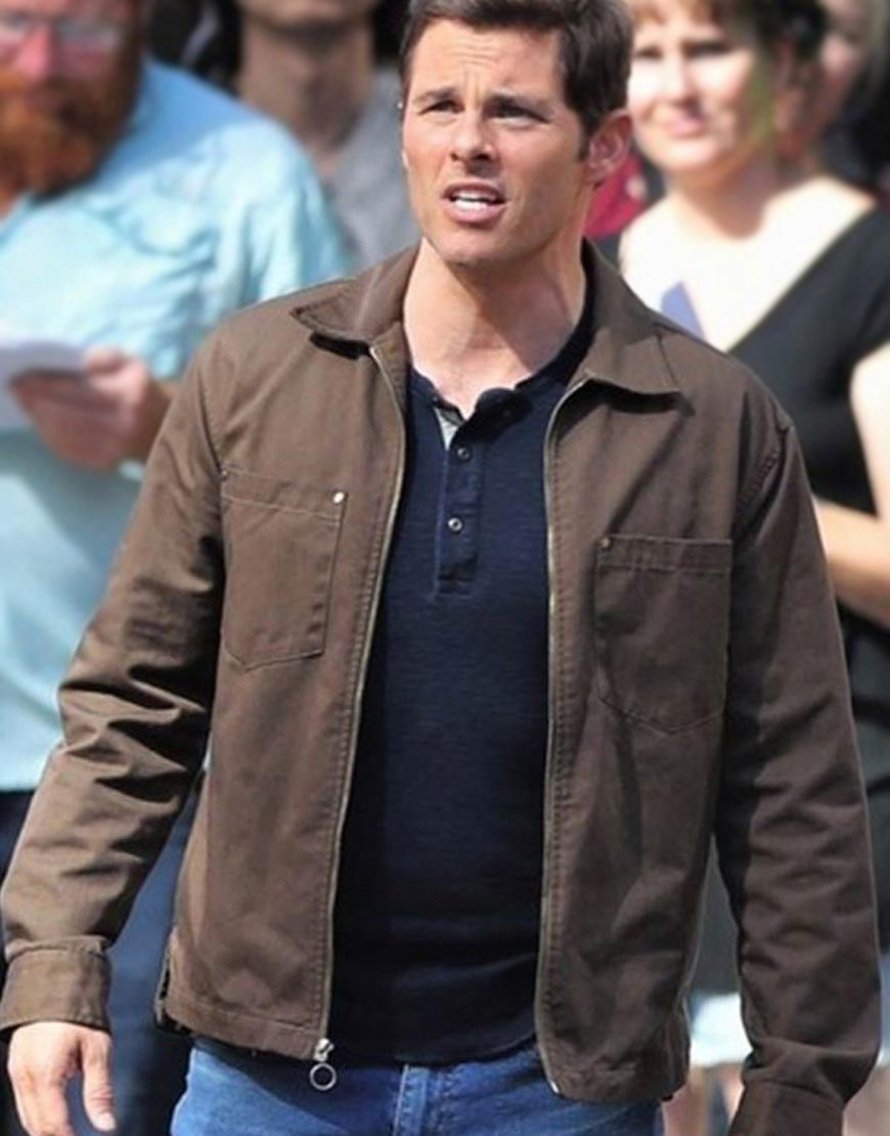 Tom Wachowski Sonic the Hedgehog Brown Jacket Tom-Wachowski-Sonic-the-Hedgehog-James-Marsden-Brown-Jacket