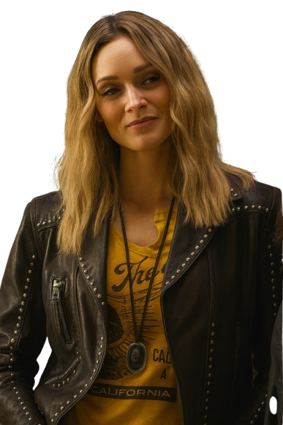Tulsa King S03 Bella Heathcote Black Jacket