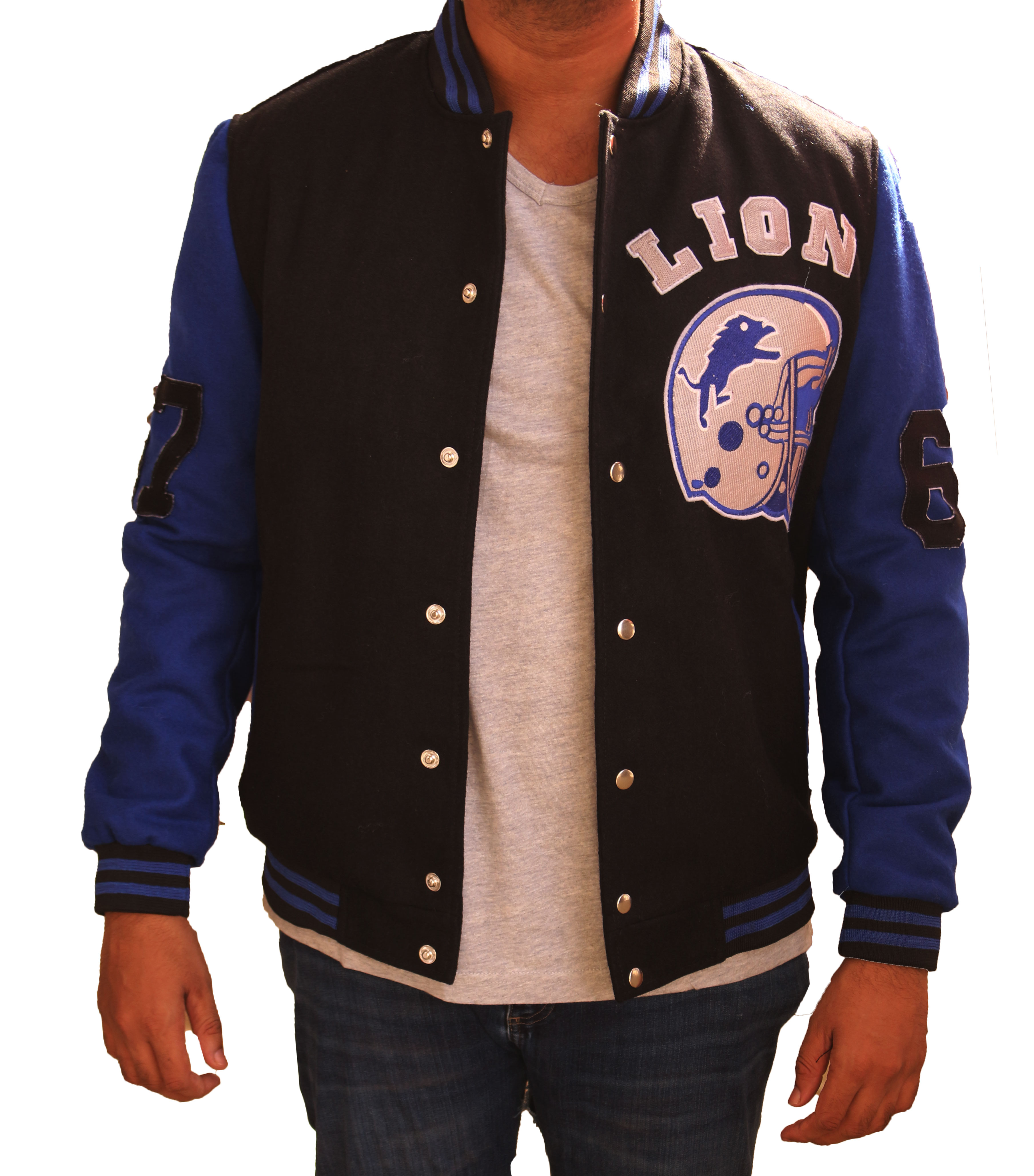 Venom Let There Be Carnage Eddie Brock Jacket Tom-Hardy-Detroit-Lions-Varsity-Jacket1