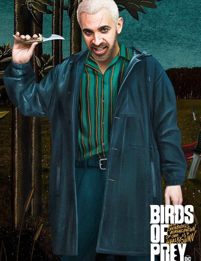 Victor Zsasz Birds of Prey Trench Coat Chris-Messina-Birds-of-Prey-Victor-Zsasz-Trench-Coat